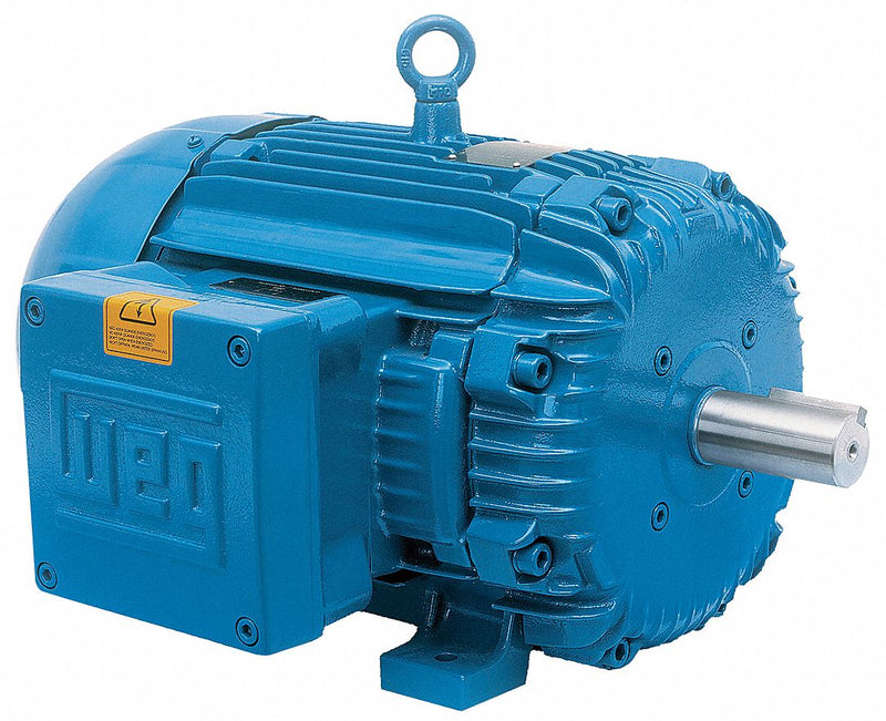 WEG 250 HP Hazardous Location Motor,3-Phase,3570 Nameplate RPM,460 Voltage,Frame 447TS - 25036XT3G447TS