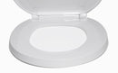 Centoco Elongated, Standard Toilet Seat Type, Closed Front Type, Includes Cover Yes, White - GR800STS-001