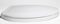 Centoco Elongated, Standard Toilet Seat Type, Closed Front Type, Includes Cover Yes, White - AMFR800STSS-001
