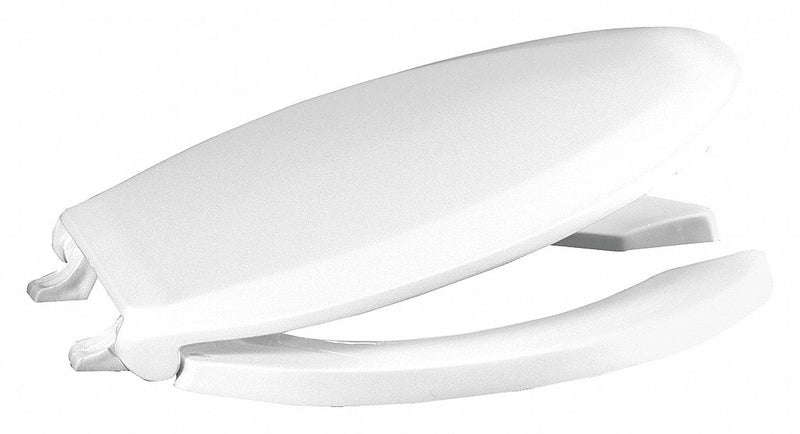 Centoco Elongated, Standard Toilet Seat Type, Open Front Type, Includes Cover Yes, White - GRP820STSS-001