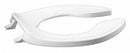 Centoco Elongated, Standard Toilet Seat Type, Open Front Type, Includes Cover No, White - GRP1500SS-001