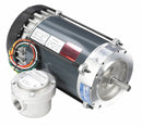 Marathon Motors 3/4 HP Hazardous Location Motor,Capacitor-Start,1725 Nameplate RPM,115/208-230 Voltage,Frame 56C - 056C17G5322
