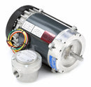 Marathon Motors 1/2 HP Hazardous Location Motor,Capacitor-Start,3450 Nameplate RPM,115/208-230 Voltage,Frame 56C - 056C34G5311