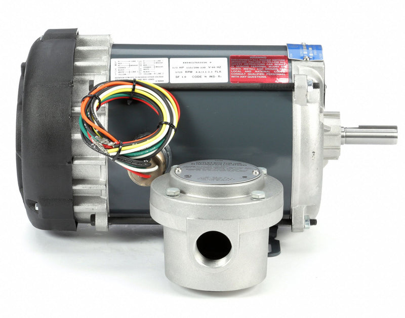Marathon Motors 1/3 HP Hazardous Location Motor,Capacitor-Start,1725 Nameplate RPM,115/208-230 Voltage,Frame 56 - 056C17G5315