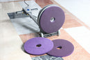 Scotch-Brite 13 in Non-Woven Polyester Fiber Round Diamond Floor Pad Plus, 175 to 350 rpm or 1500 to 3000 rpm, Pu - 8741