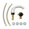 Rubbermaid Chrome, Low Arc, Bathroom Sink Faucet, Motion Sensor Faucet Activation, 0.5 gpm - 1782742