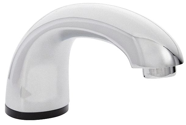 Rubbermaid Chrome, Low Arc, Bathroom Sink Faucet, Motion Sensor Faucet Activation, 0.5 gpm - 1782742