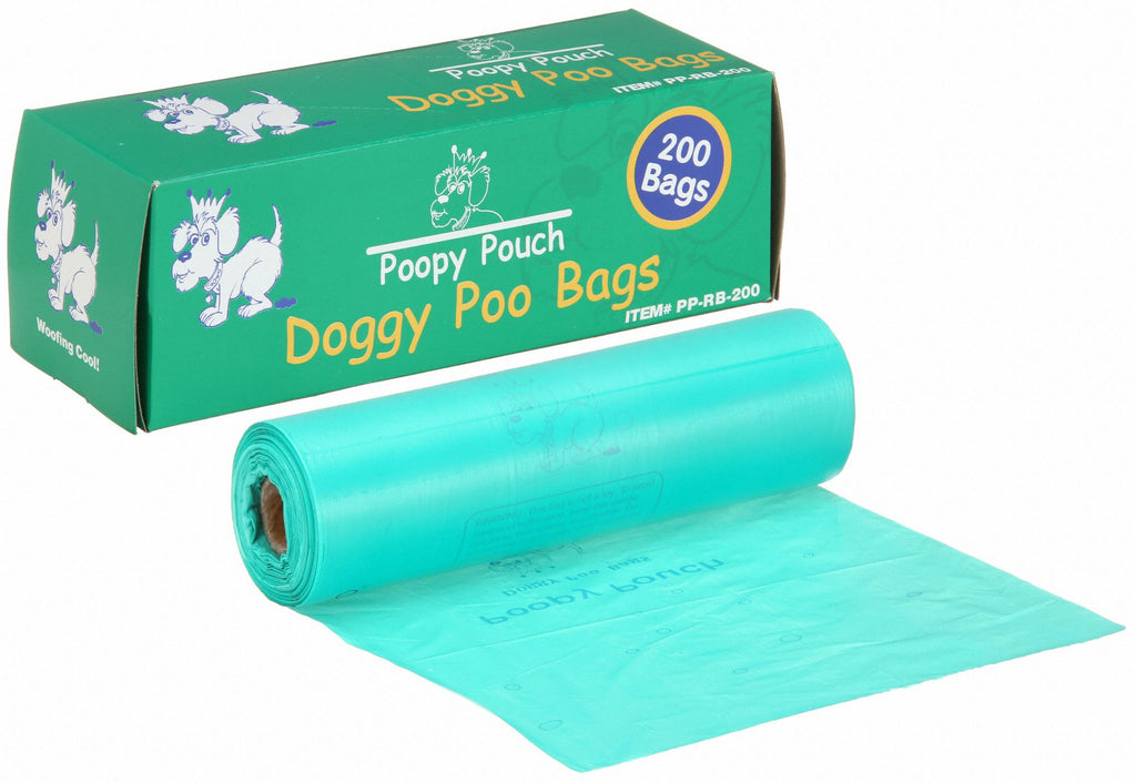 Poopy Pouch Pet Waste Bag, 3/4 gal, Width 8 in, Height 13 in, PK 10 ...