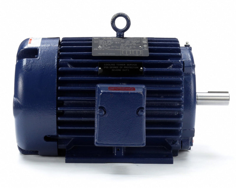 Marathon Motors 5 HP Cooling Tower Motor,3-Phase,1755 Nameplate RPM,230/460 Voltage,Frame 184T - 184TTFCD6555