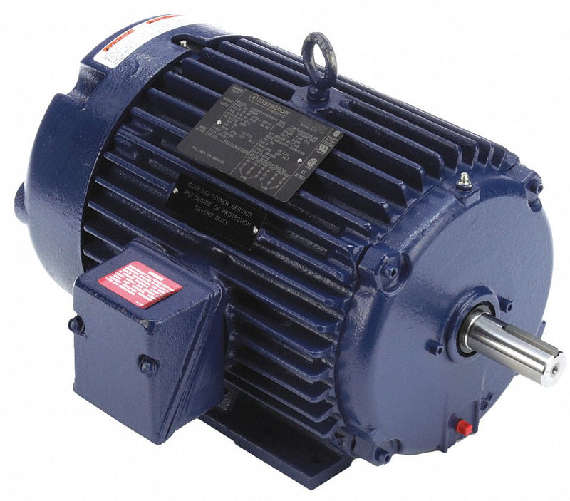 Marathon Motors 5 HP Cooling Tower Motor,3-Phase,1755 Nameplate RPM,230/460 Voltage,Frame 184T - 184TTFCD6555
