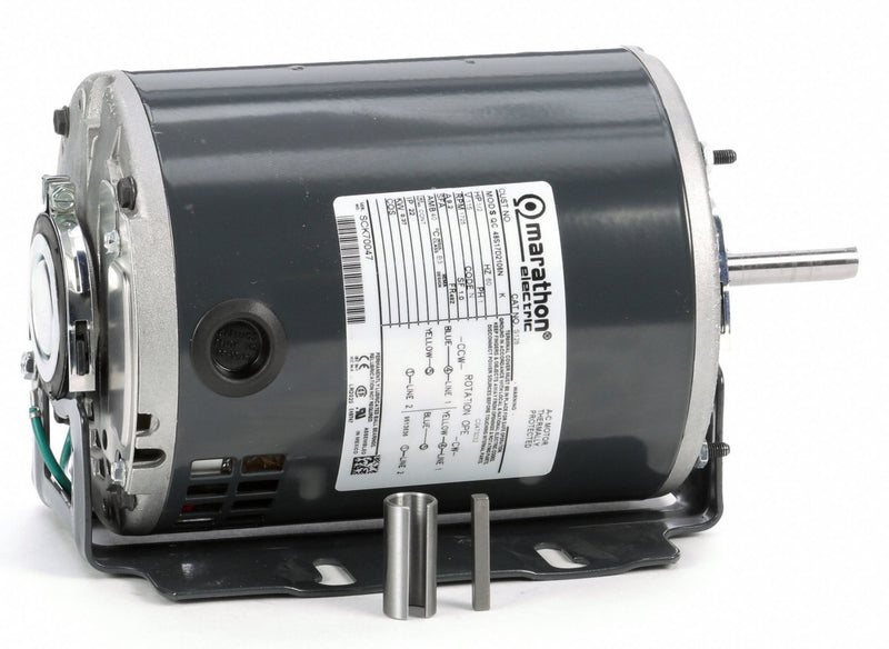 Marathon Motors 1/2 HP, General Purpose Motor, Split-Phase, 1725 Nameplate RPM, 115 Voltage, 48Z Frame - 048S17D2106