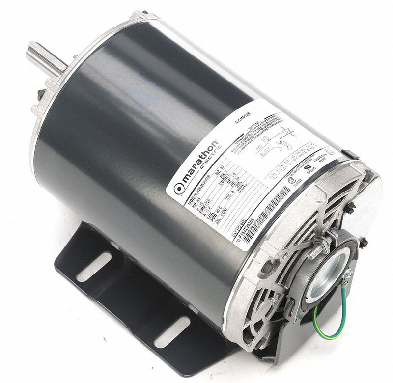 Marathon Motors 3/4 HP, General Purpose Motor, Split-Phase, 1725 Nameplate RPM, 115 Voltage, 56 Frame - 5KH39QN9687