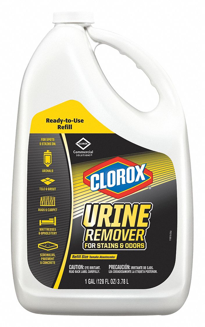 Clorox Urine Remover, 128 oz. Cleaner Container Size, Jug Cleaner Container Type, Unscented Fragrance - 31351