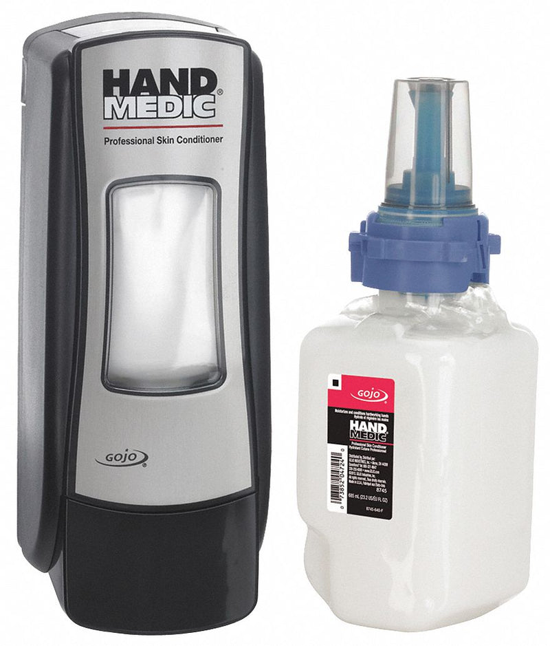 GOJO Hand Moisturizer Kit, Unscented, 700 mL Cartridge, 1 EA - 8745-D1