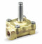 Dayton Brass Steam Solenoid Valve Less Coil, 2-Way Valve Design, Normally Closed Valve Configuration - 7133