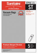 Sanitaire Vacuum Bag, Cloth, 2-Ply, Standard Bag Filtration Type, For Vacuum Type Upright Vacuum - 63213B
