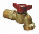 Top Brand 3/4 in MNPT Aluminum Hose Bibb, Standard - 103-054HN