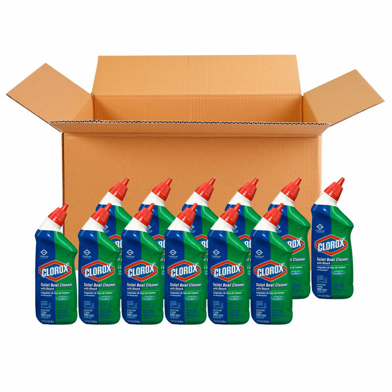 Clorox Toilet Bowl Cleaner, 24 oz. Cleaner Container Size, Bottle Cleaner Container Type - 31