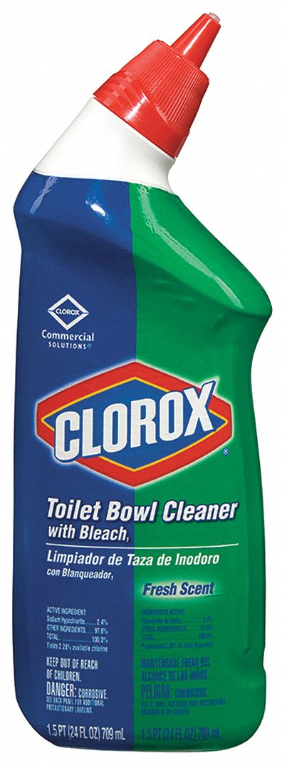 Clorox Toilet Bowl Cleaner, 24 oz. Cleaner Container Size, Bottle Cleaner Container Type - 31