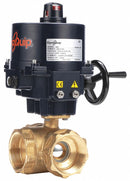 Dynaquip Controls EYHGAAUE01 - Electronic Ball Valve Brass 3 In.