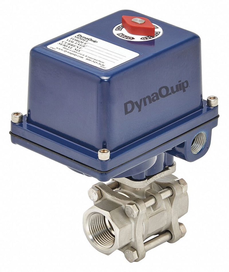 Dynaquip Controls E3S26AJE24 - Electronic Ball Valve SS 1-1/4 In.