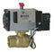 Dynaquip 3 in Spring Return - Fail Close Pneumatic Actuated Ball Valve, 2-Piece - PHH2AATSR09210A