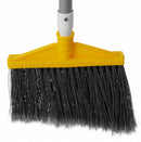 Rubbermaid Synthetic Angle Broom, 10 1/2 in Sweep Face - FG638500GRAY