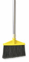 Rubbermaid Synthetic Angle Broom, 10 1/2 in Sweep Face - FG638500GRAY