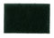 3M 4 1/2 in x 3 in Synthetic Fiber Scouring Pad, Green, 80PK - 9650