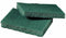 3M 4 1/2 in x 3 in Synthetic Fiber Scouring Pad, Green, 80PK - 9650