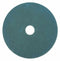 3M 20 in Non-Woven Nylon/Polyester Fiber Round Burnishing Pad, 1500 to 3000 rpm, Aqua, 5 PK - 3100