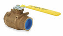 Apollo Ball Valve, Bronze, Inline, 2-Piece, Pipe Size 1 1/2 in, Connection Type SAE Female - 7790701