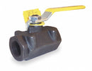 Apollo Ball Valve, Carbon Steel, Inline, 2-Piece, Pipe Size 1/4 in, Connection Type FNPT x FNPT - 73A10101A