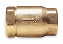 Apollo Check Valve, 2 1/2 in, Single, Inline Ball Cone, Bronze, FNPT x FNPT - 6110901