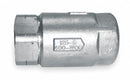 Apollo Check Valve, 1 in, Single, Inline Ball Cone, Stainless Steel, FNPT x FNPT - 6210501
