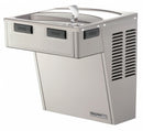Halsey Taylor Refrigerated, Dispenser Design Wall, Water Cooler, Number of Levels 1, Front and Side Pushbar - HAC8SS-NF