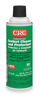 CRC Contact Cleaner and Protectant, 10 oz Aerosol Can, Unscented Liquid, 1 EA - 3140