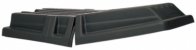 Rubbermaid Hinged Lid for Tilt & Cube Trucks, Resting Lid, Black, 69 1/2 in x 34 in x 8 1/2 in - FG131700BLA