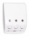 Tough Guy Tough Guy Hygiene Series, 400 mL, Manual, Liquid, Wall, White - 1DYD7