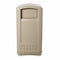 Rubbermaid 35 gal Rectangular Trash Can, Plastic, Beige - FG9P9000BEIG