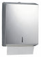 Tough Guy Paper Towel Dispenser, No Series, Silver, (400) C-Fold, (525) Multifold, Manual - 1ECK4
