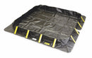Enpac Snap Wall Containment Berm, 748 gal Spill Capacity, 10 ft Length, 10 ft Width, 12 in Height - 48-10101-BK-SU