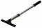 Scotch-Brite 7 inW Straight Rubber Bench Squeegee With Handle, Silver - 410
