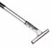 Scotch-Brite 7 inW Straight Rubber Bench Squeegee With Handle, Silver - 410