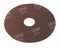Scotch-Brite 20 in Non-Woven Round Surface Preparation Pad, 175 to 350 rpm, Maroon, 10 PK - SPP20