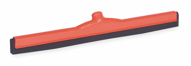 Tough Guy 24 inW Straight Double Foam Rubber Floor Squeegee Without Handle, Red - 1EUB1