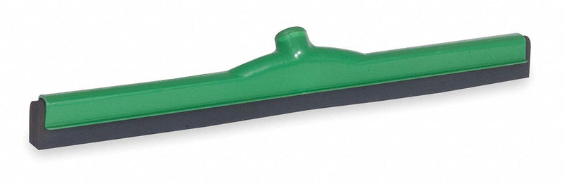 Tough Guy 24 inW Straight Double Foam Rubber Floor Squeegee Without Handle, Green - 1EUB2