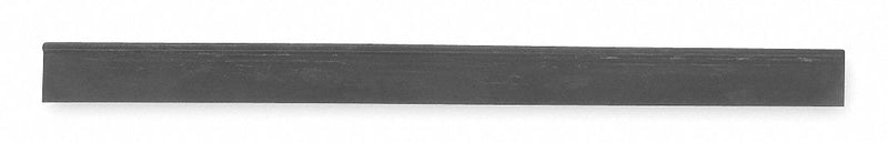 Tough Guy 14"W Straight Rubber Replacement Squeegee Blade, Black - 1EUB7
