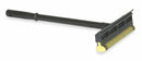 Tough Guy 8 inW Straight Rubber Window Squeegee With Handle, Black - 1EUB9