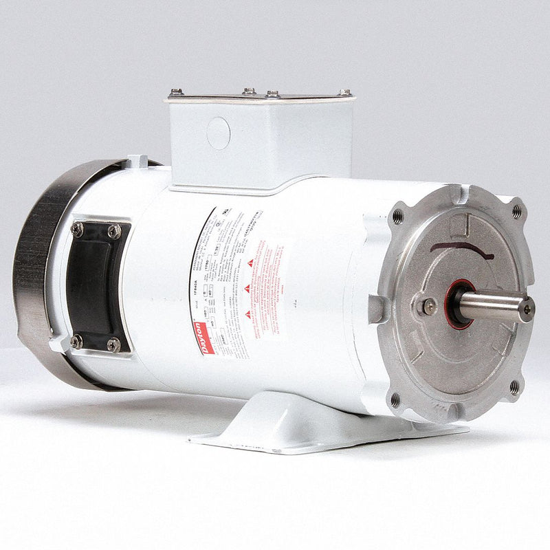 Dayton DC Washdown Motor, DC Permanent Magnet, 1 HP, Motor Enclosure Design Totally Enclosed Fan-Cool - 1F640A